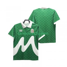 Camisolas de futebol México 1995 Retro Equipamento Principal Manga Curta